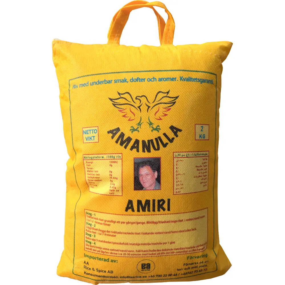 Amiri 2kg AMIRI SELLA BASMATI RIS 10 X 2Kg - Bild 1