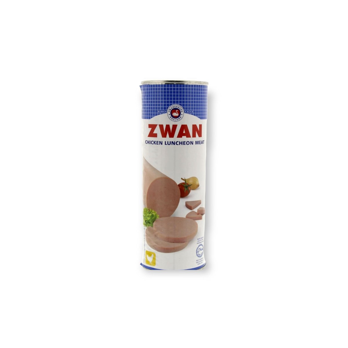 70070-1.jpg Zwan Kyckling Luncheon Mild 850g x 12st - Bild 1