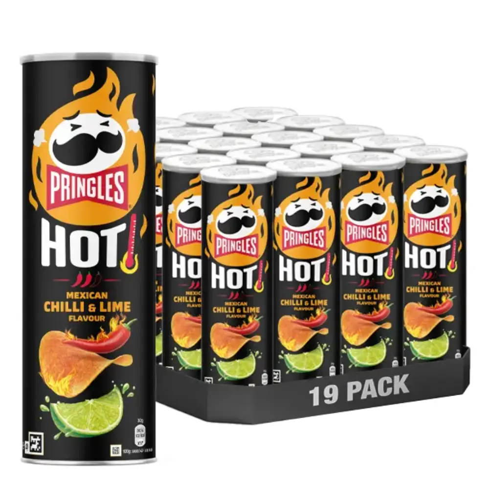 pringles hot Pringles hot Mexican Chili Lime 160g*6 - Bild 1