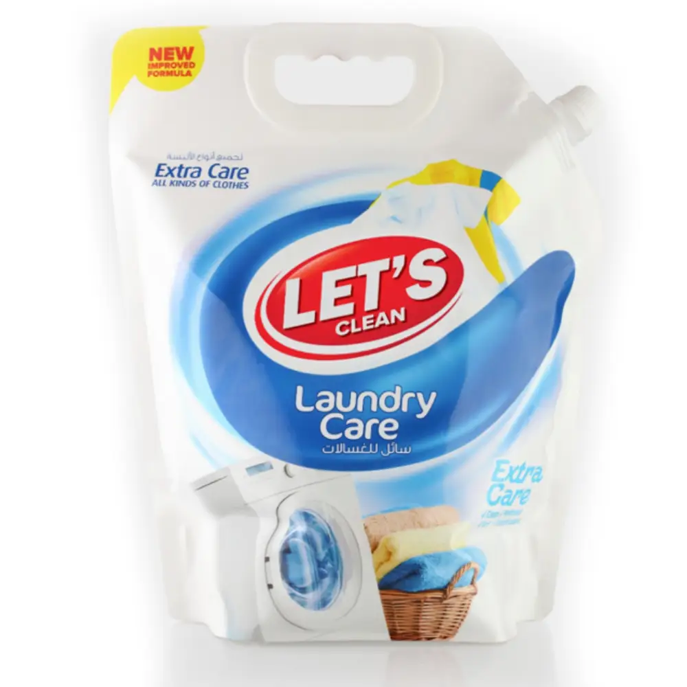 lets 8 (1) Lets Flytande Tvättmedel för Färgade Kläder 3,5L*4 - Bild 1