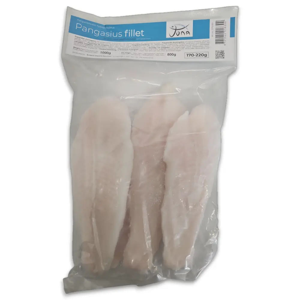 Pangasius File Sealight Pangasius Fillet 170-220g IQF 1Kg*10 20%-VN - Bild 1