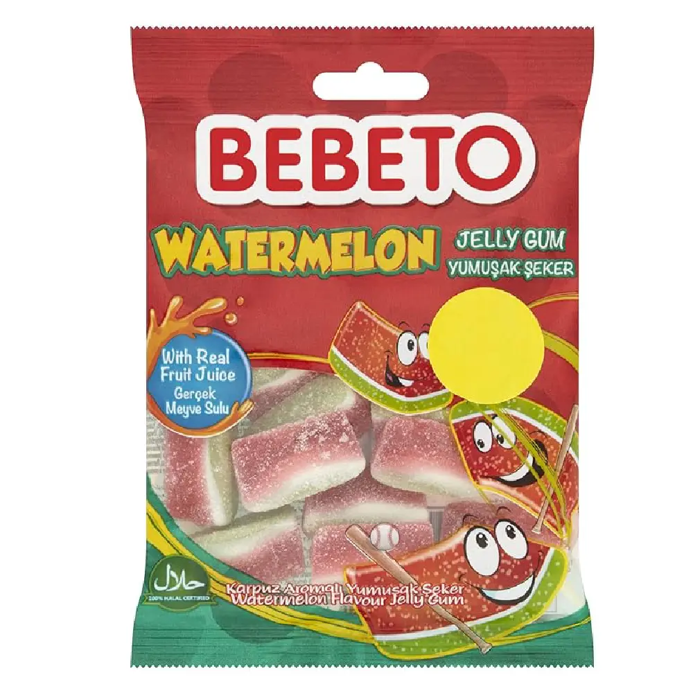 Nytt projekt - 2026-05-28T151752.916 Bebeto Fizzy Watermelon 150g x 10st - Bild 1