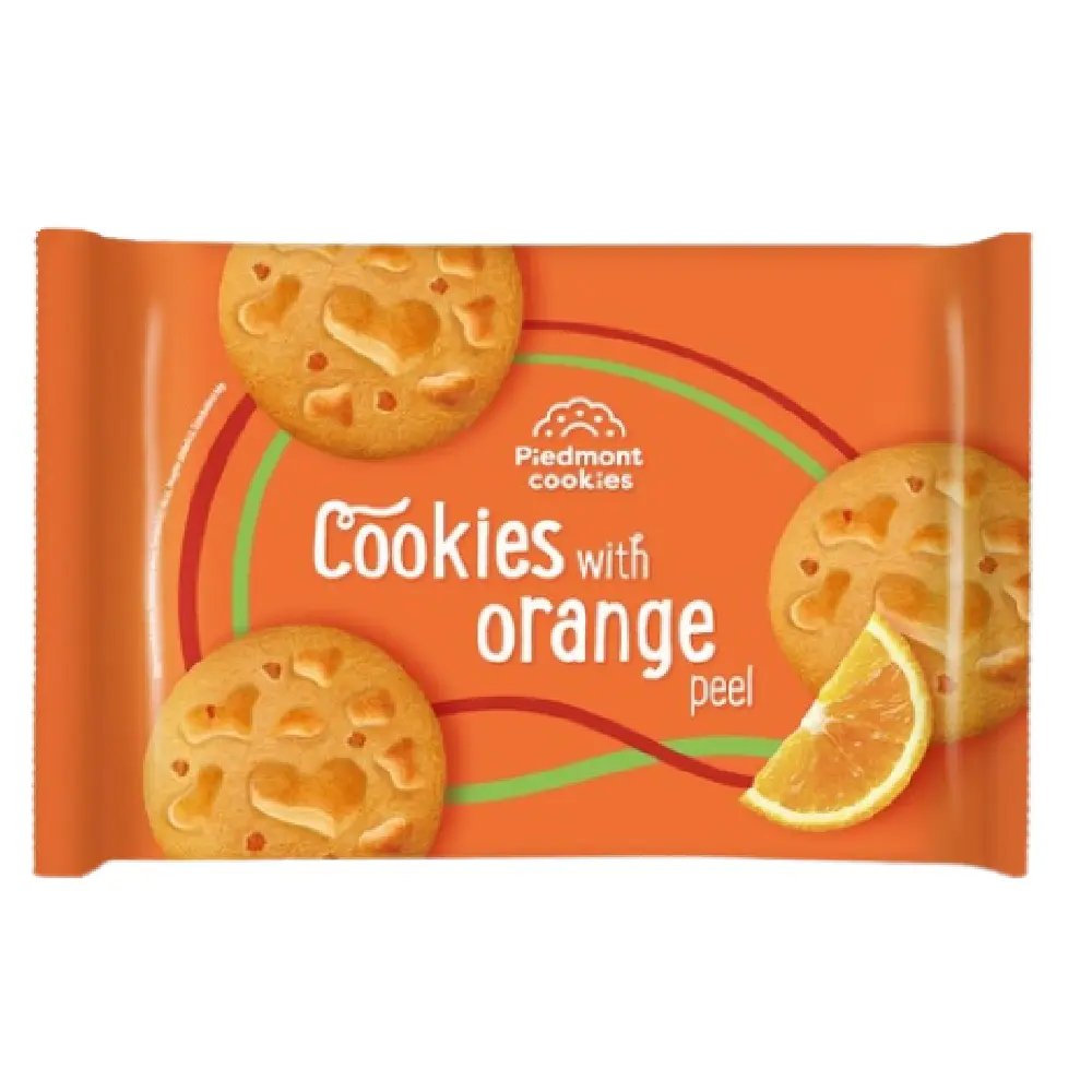 Nytt projekt - 2026-09-04T125659.928 Piedmont Cookies Cookies Med Appelsinskal 180g x 18st - Bild 1