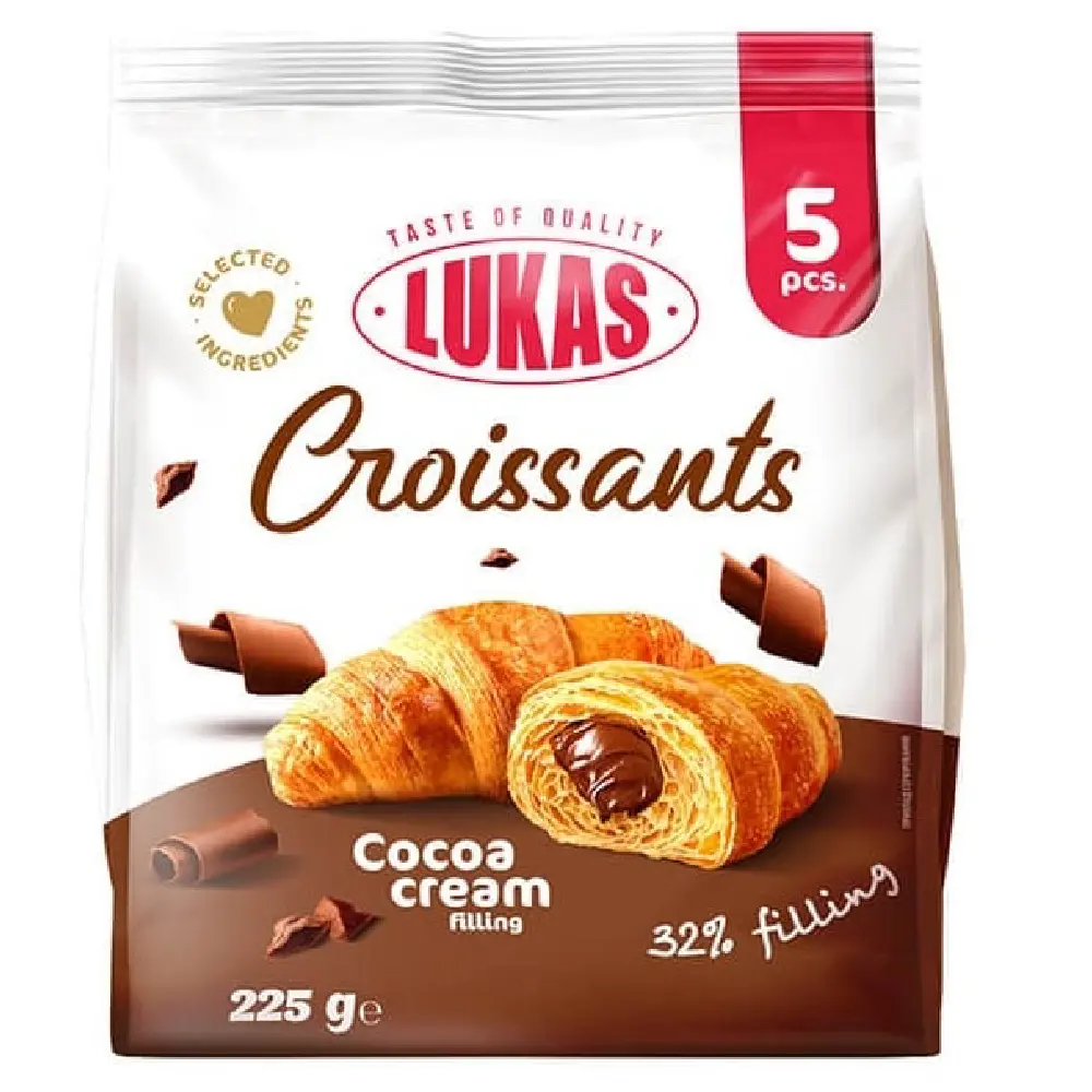Nytt projekt - 2026-09-23T150318.865 Lukas Croissant Choklad 225g x 10st - Bild 1